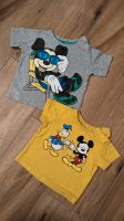 Set 2 T-Shirts 74 Mickey Mouse gelb und grau Nordrhein-Westfalen - Schloß Holte-Stukenbrock Vorschau