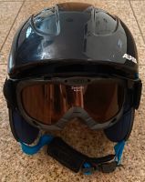 Kinder Ski- und Snowboardhelm Alpina Carat Gr. 51-55 inkl. Brille Bayern - Chieming Vorschau