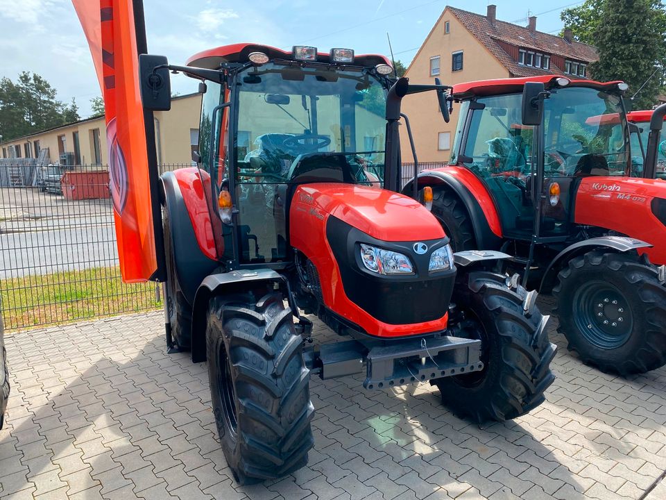 Kubota M4063 Allrad Traktor Kabine Klima 5 Jahre Garantie in Stein