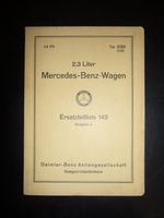 2,3 Liter Mercedes-Benz-Wagen, Typ 230, ETL 143, 1936 Sachsen-Anhalt - Stapelburg Vorschau