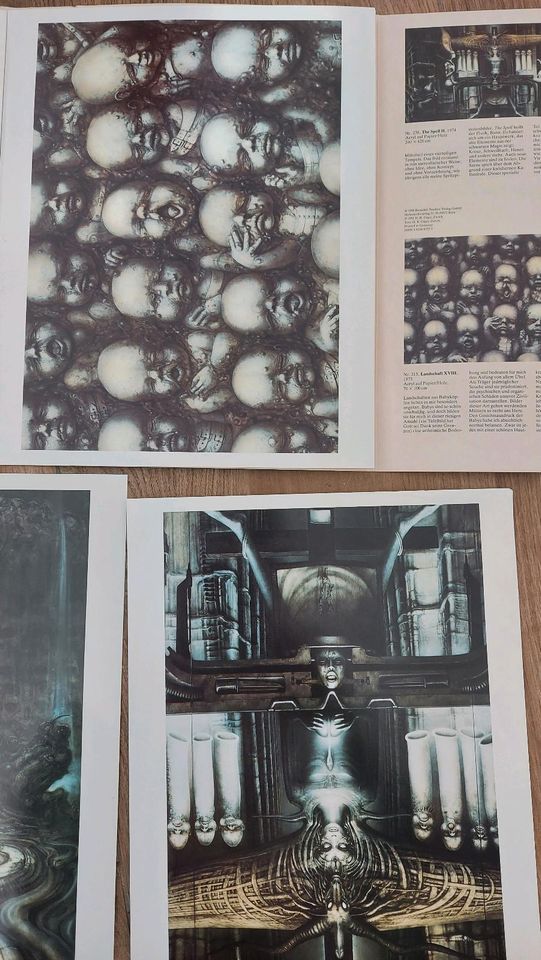 Giger, Posterbook, Taschen Verlag, Poster 24x30cm, 6 Stück in Kirchheimbolanden