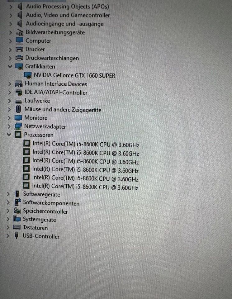 GAMING PC GTX 1660 Super i5 8600k 16GB RAM Weiß RGB 512GB SSD 1TB in Nürnberg (Mittelfr)