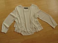 schicke Bluse von Zara weiß Lagenlook Gr. 36-38 Baden-Württemberg - Obersulm Vorschau