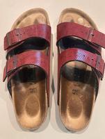 Gr. 42 Birkenstock dunkel rot Nordrhein-Westfalen - Mönchengladbach Vorschau