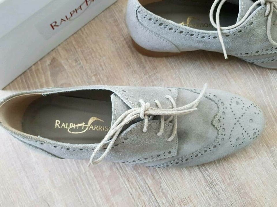 Ralph Harrison Schuhe Gr. 39 Leder neu in Bielefeld