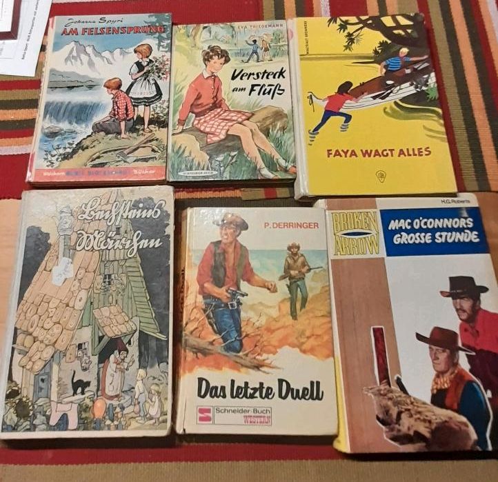 6 alte Kinderbücher in Laberweinting