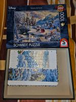 Disney  Thomas Kinkade Schöne und das Biest Winter 1000 Puzzle Saarbrücken-West - Gersweiler Vorschau