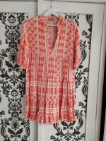 Tunika Kleid Dame Sommer 40 42 L XL weiß orange Bayern - Sulzberg Vorschau