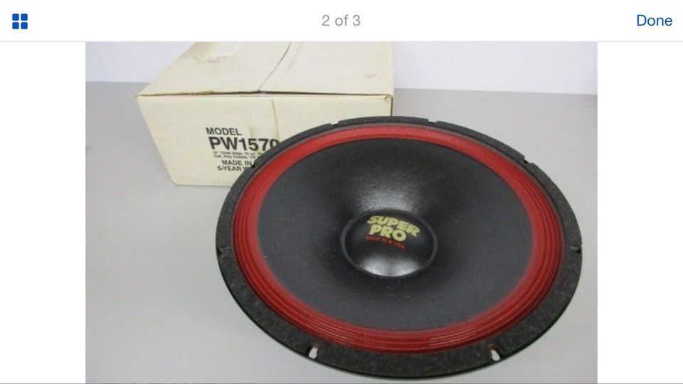 Subwoofer Basslautsprecher 300mm auf 30mm MDF Platte für BMW E34 in München