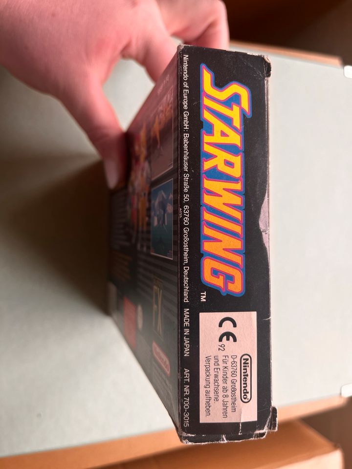 Super Nintendo Spiel Starwing in Waltrop