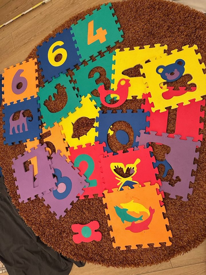 Spielzeug - Puzzleteppich Puzzle Teppich Puzzlematte Matte Kinder in Köwerich