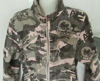 Victoria Beckham Jacke Camouflage beige grün rosa Hessen - Hanau Vorschau