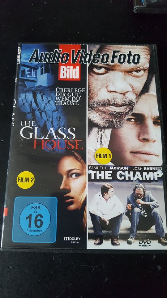 DVD - The Glass House und The Champ in Darmstadt