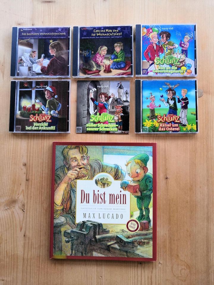 Kinderbuch von Max Lucado und sechs CDs vom Schlunz in Wetzlar