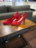 Damen Schuhe Rot Neuwertig Tamaris 38 Hessen - Korbach Vorschau