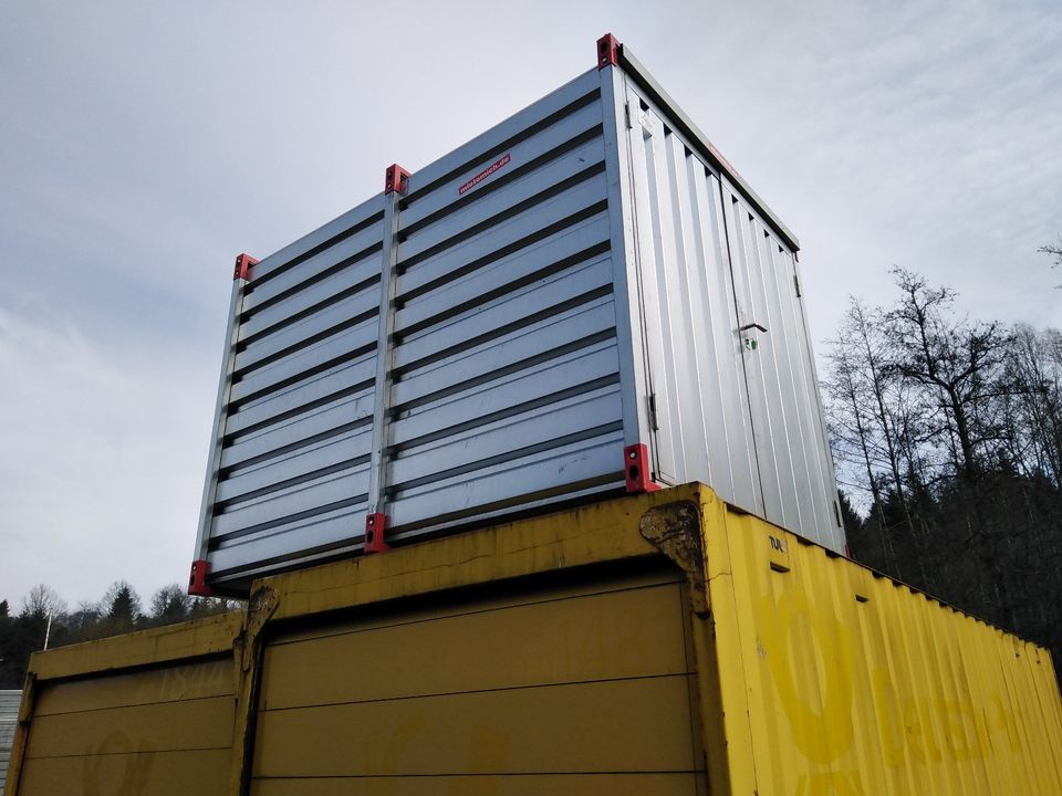 Container 6 Meter Materialcontainer Baucontainer Baubude Schuppen in Ottweiler