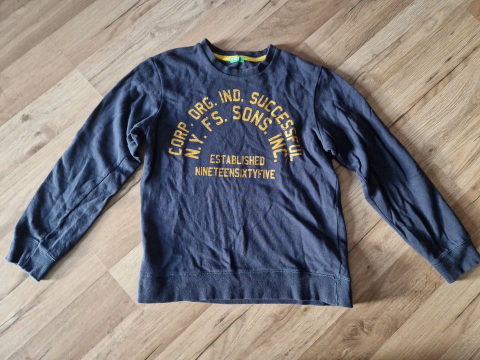 United Colors of Benetton Pullover Gr. 146/152 dunkelblau in Ludwigshafen