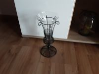 Vase mit Metallständer Bayern - Eggolsheim Vorschau