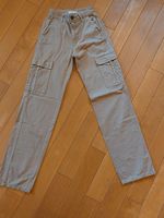 beige Cargohose Größe 34/XS- Stradivarius- tall- Jeans Niedersachsen - Edewecht Vorschau