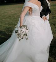 Brautkleid Hochzeitskleid A-Linie mit Schleier Rheinland-Pfalz - Hauenstein Vorschau