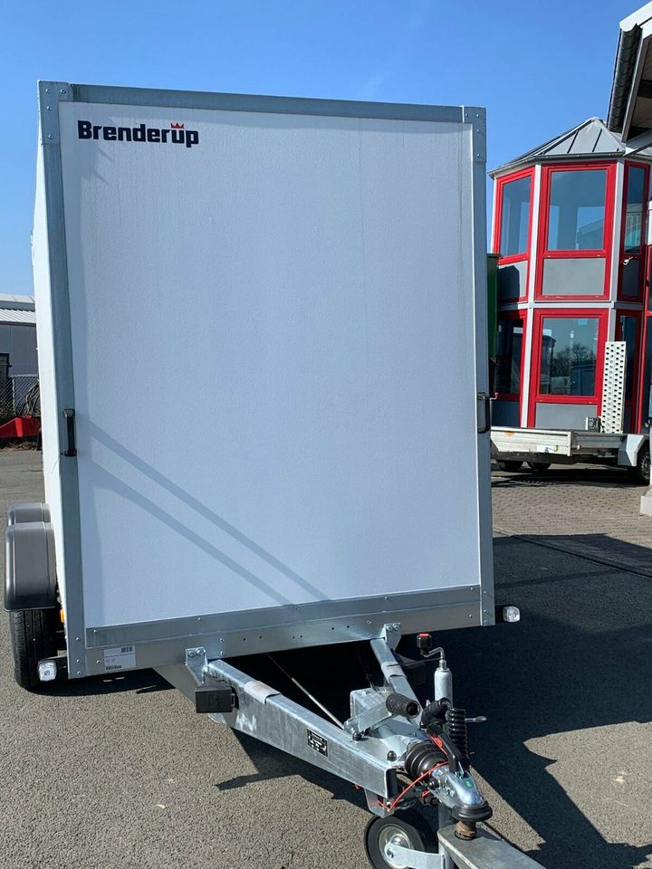 Brenderup Kofferanhänger Türe Koffer 2500 kg Kombi-Zurrschiene in Blankenheim