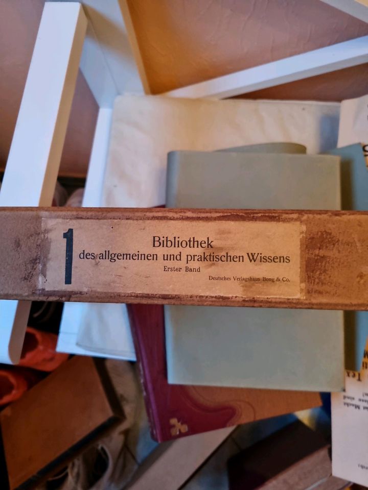 Buch " Bibliothek des allgemeinen und praktischen Wissens" in Coswig