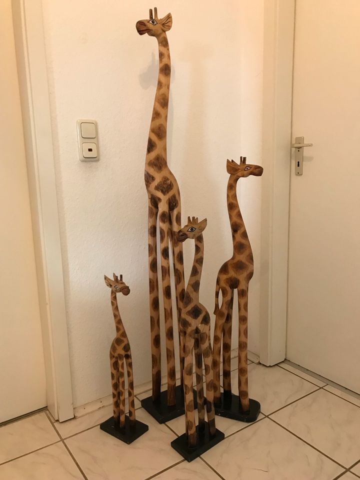 Afrika Deco Holz Giraffe 150 cm 4 Stück in Nordrhein-Westfalen - Niederzier  | eBay Kleinanzeigen ist jetzt Kleinanzeigen