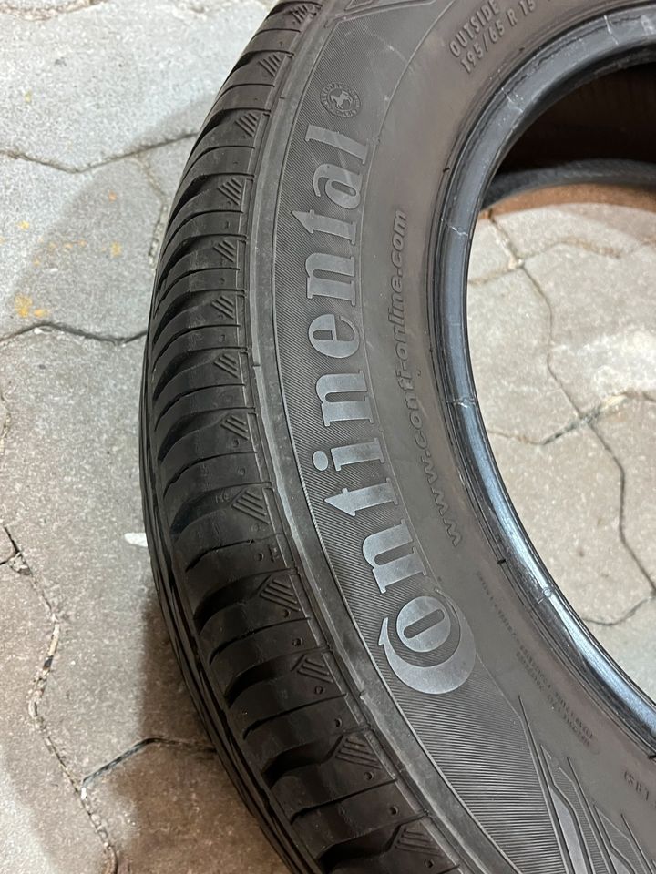 2x 195/65 R15 Continental Sommerreifen 5,5mm in Pattensen