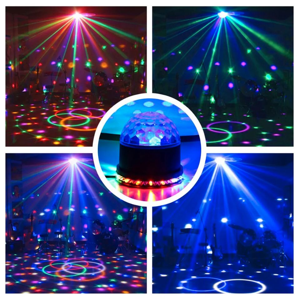 Disco Lichteffekt Discokugel Partyleuchte DJ Licht RGB Bühne in Bebra