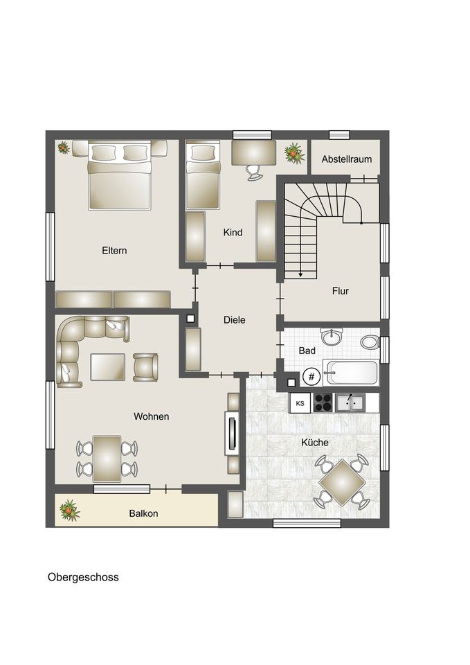 Sonniges 2-Parteien-Haus in guter Wohnlage von Münzenberg/Gambach in Münzenberg