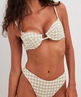 Bikini set Karo Muster Khaki weiß Gr. L Bayern - Waldmünchen Vorschau