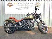 Harley-Davidson Slim S Penzel Auspuff, Lederarbeiten Bayern - Hergatz Vorschau