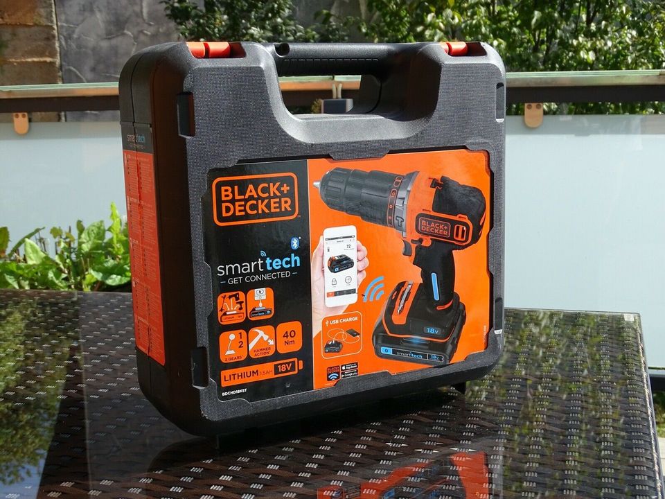 Black & Decker BDCHD 18KST Akku-Schlagbohrschrauber, Smart tech in Mömbris