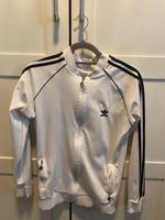 Adidas Jacke weiß Frankfurt am Main - Bornheim Vorschau