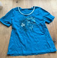 Blaues y2k t-Shirt Größe S Frankfurt am Main - Frankfurter Berg Vorschau