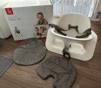 Stokke Steps -> Baby Set (weiß) & Cushion (grau) Nordrhein-Westfalen - Wipperfürth Vorschau