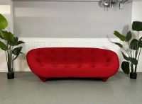 Ligne Roset Ploum Designer Sofa rot Couch 4 Sitzer Hamburg - Altona Vorschau