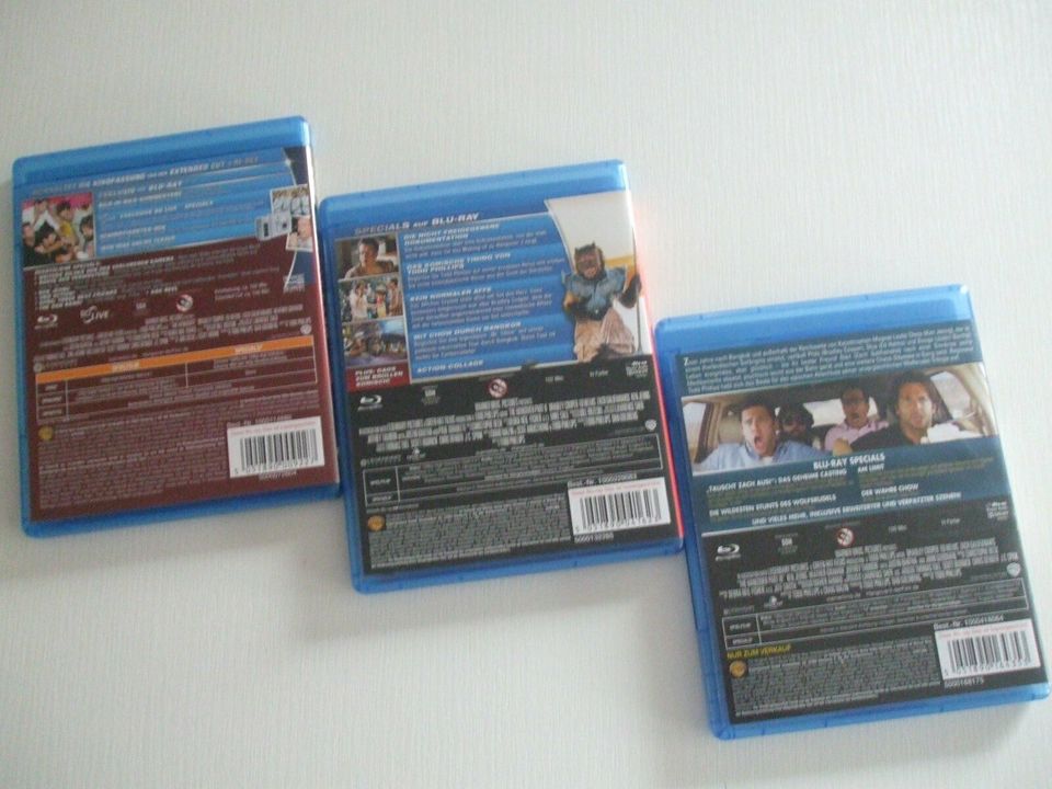 Hangover 1,2 & 3 - 3 blu-rays - Neuwertig / Wie neu ! in Herbolzheim