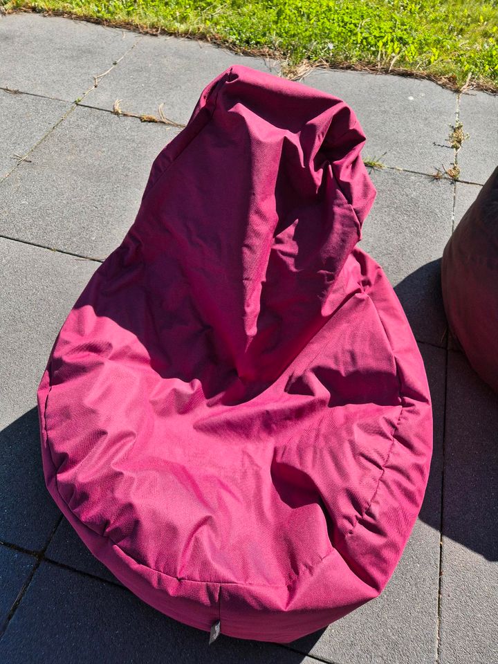 2er Set Sitzsack von Bubibag Outdoor & Indoor in Ellefeld