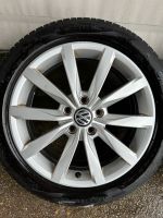 Alufelgen 4 VW Felgen Reifen Kompletträder DIJON 5G0 601 025 K Hessen - Butzbach Vorschau