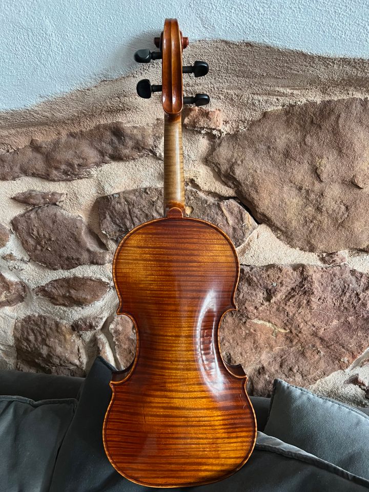 Meisterlich gebaute alte deutsche 4/4 Konzert- Geige Violine 1930 in Freiburg im Breisgau