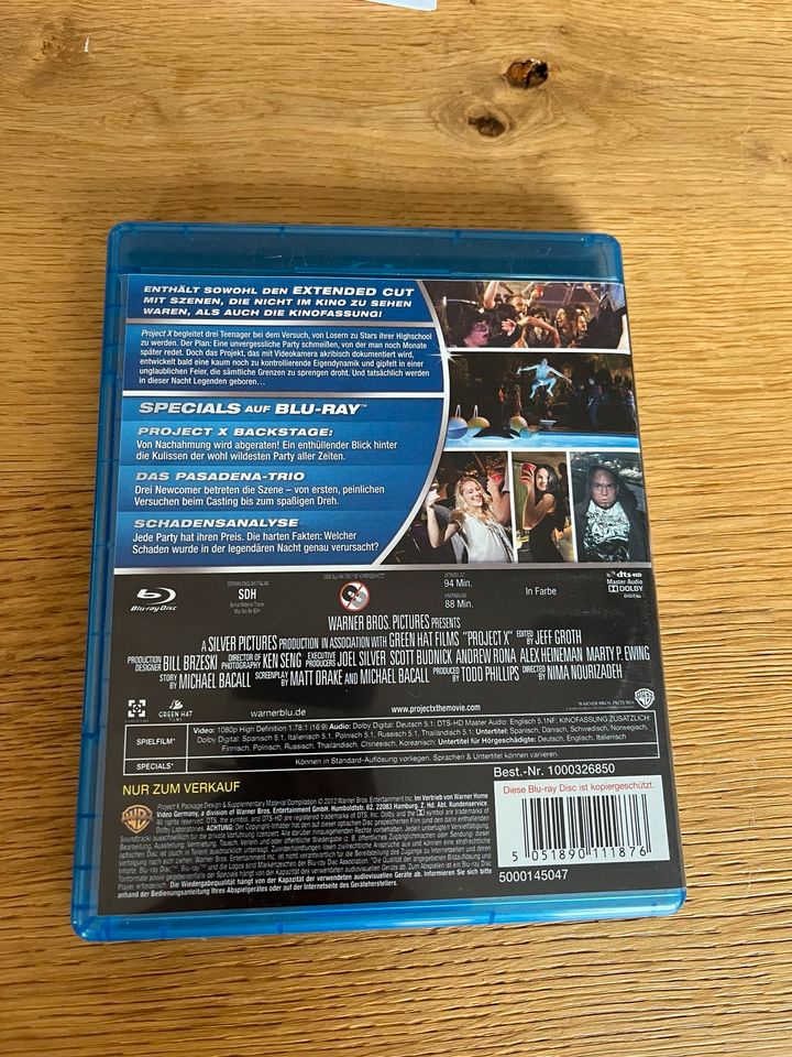 Project X Blu-ray DVD in Hersbruck