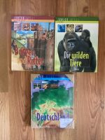 5 x Junior Atlas Burgen und Ritter Die wilden Tiere Deutschland Güstrow - Landkreis - Güstrow Vorschau