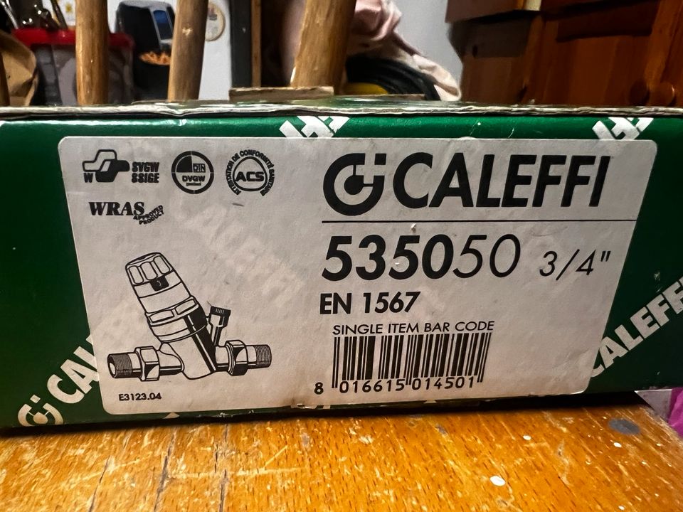 Caleffi 535050 3/4 Druckminderer messing in Marktrodach