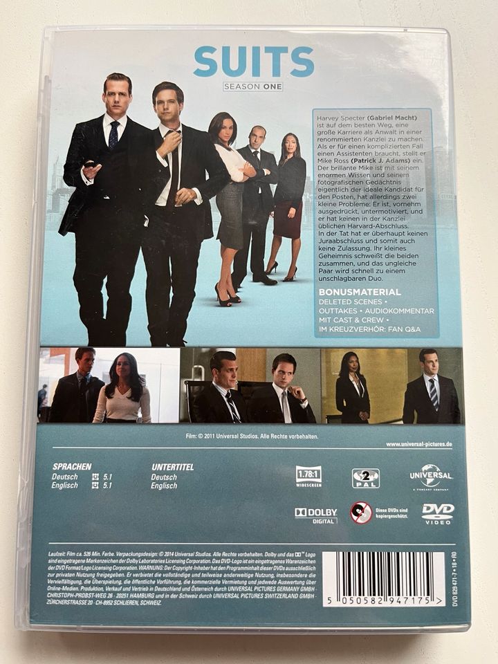 Suits Serie komplette 1.Staffel DVD in Bremen