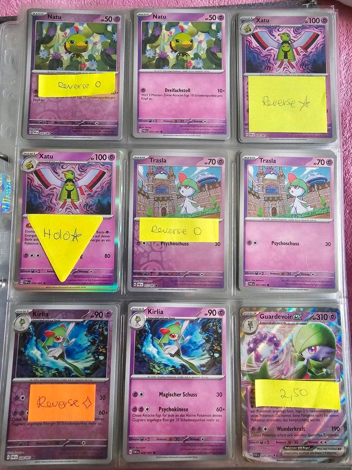 142 Pokemon Karten aus Paldeas Schicksal Booster EX, Shiny, Holo in Kaufering