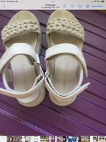 Leder Sandalen Gr38 K&S Niedersachsen - Friesoythe Vorschau