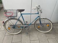 Fahrrad Hercules antik, retro, blau, fahrtüchtig, Ledersattel Nürnberg (Mittelfr) - Oststadt Vorschau