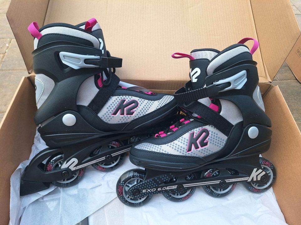 Inlineskates K2 EXO 6.0 Damen 41,5 NEU in Weinböhla