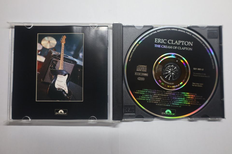 CD Eric Clapton THE CREAM OF in Mering